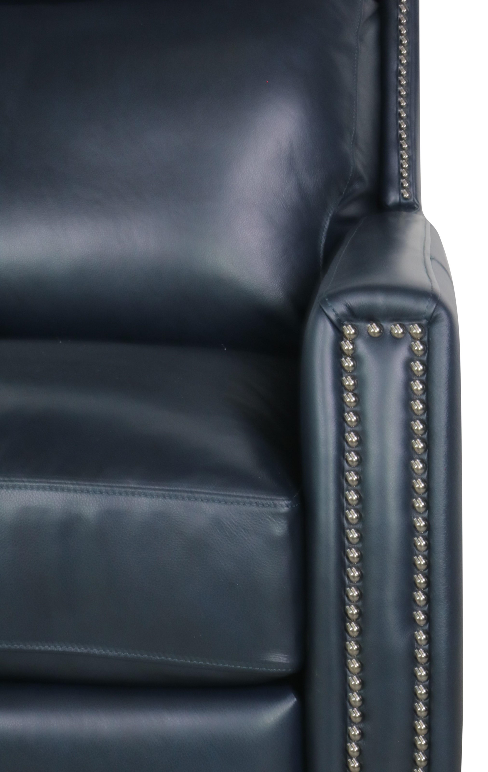 Barcalounger leather power recliner clearance